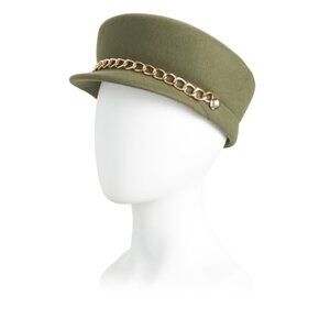 EUGENIA KIM Olive Wool Cap